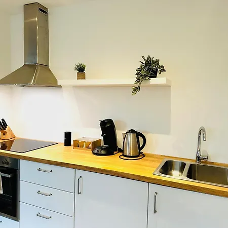 Lejlighed Ahorn Apartment- 4 Personen- Waschmaschine- Parkplatz *